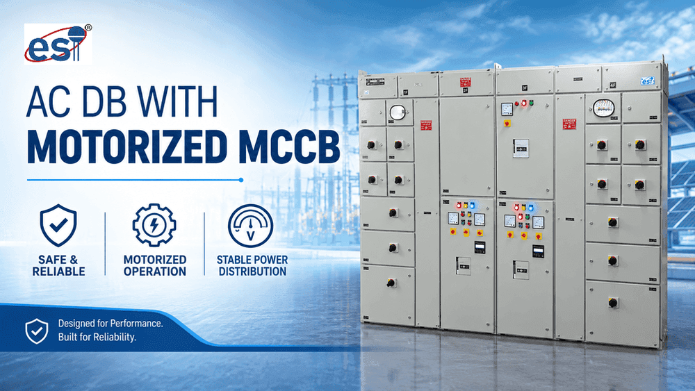 AC DB WITH MOTORIZED MCCB
